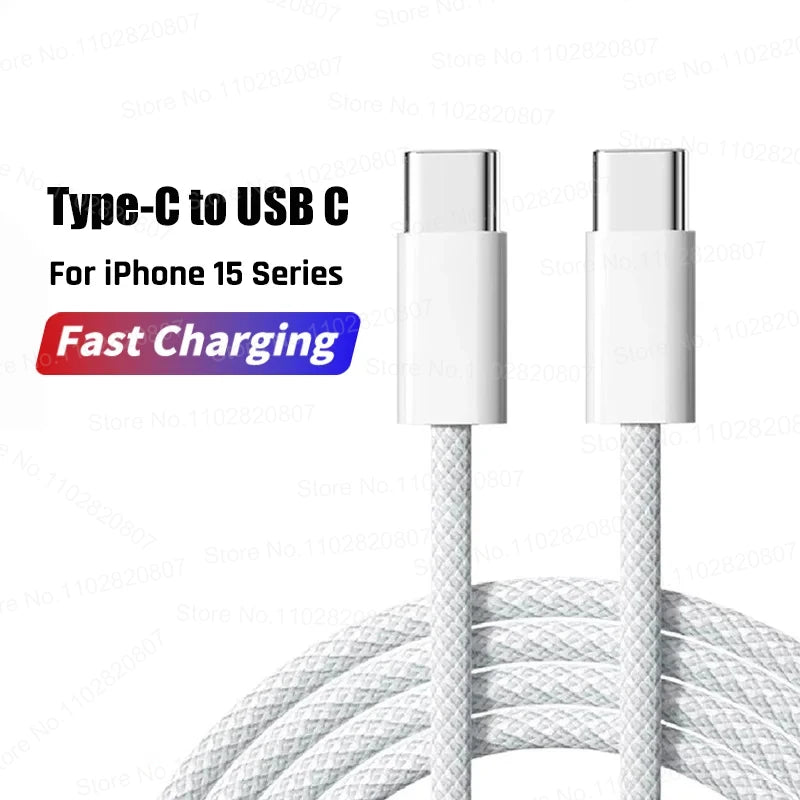Câble IPhone USB / USB-C 16 15 14 13 12 11 Pro Max 35W