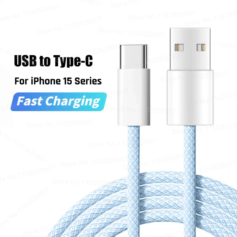 Câble IPhone USB / USB-C 16 15 14 13 12 11 Pro Max 35W
